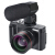 F-F 5デュアルカーンのハーイビィの単反カメラは180度回転スイレンの家庭用の観光カーラに対して、初めてのカメレオンの黒-8 Gコースト3