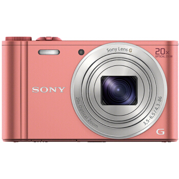 ソニンタルトDSC-WX 350携帯帯デジメン/カメラ/カメテル·ドマ·ピンク（約1820万有效画素20倍光学ズムWi-Fiモモン）