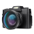 KOMERYデギルカーメラ4800万高精細画素16倍4 Kビディオヴィジョンジッ一目レフ学生デジタルメーラ自撮り无线传送カメラ黒＋52 MM広角レズセト2